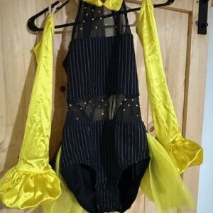 Weissman Elite "Big Time" Black with Yellow Large Child